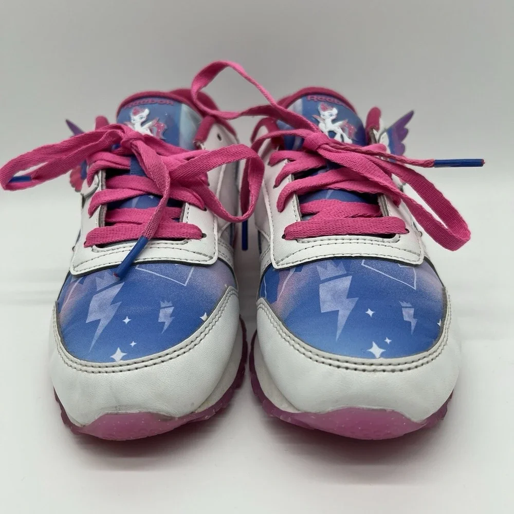 My Little Pony Reebok Girls Shoes Size 3 Light Up (READ) - Picture 1 of 11